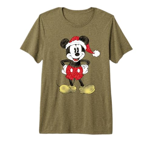 T-shirt Christmas Mickey Disney idéal pour vos soirées pyjama en famille