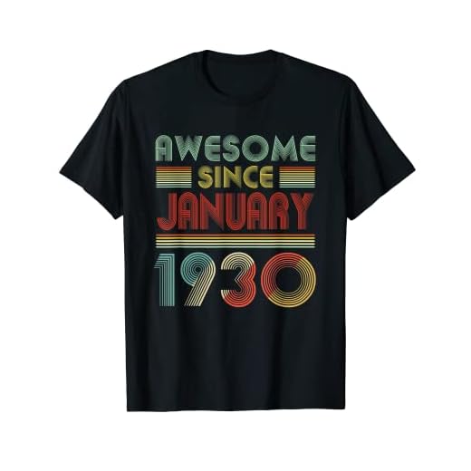 Impresionante desde enero de 1930 Regalo de cumpleaños 90 años 90 Camiseta