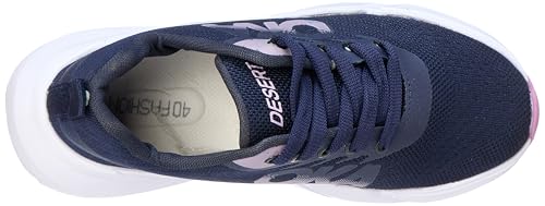 S782/1 - حذاء رياضي منسوج خفيف الوزن للنساء بتصميم بطباعة أنيقة، مقاس 39 EU