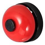 DOITOOL Versatile Desk Service Bell School Bell Design Hand Press for Classroom Hotel Use