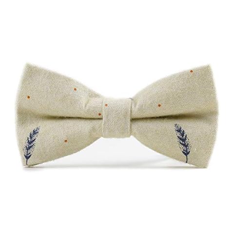 Kihatwin Cotton Bow Tie - Beige Cover