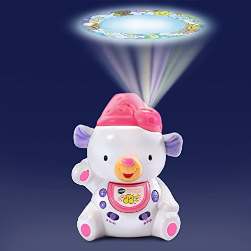 VTech Baby Sleepy Lullabies Bear Projector Amazon Exclusive, Pink