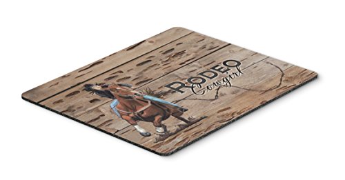 Caroline's Treasures Rodeo Cowgirl Barrel Racer Mouse Pad/Hot Pad/Trivet (SB3055MP) by Caroline's Treasures [sAi]