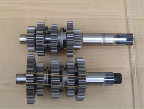 Eje de caja de cambios con engranaje suave para moto QM250GY
