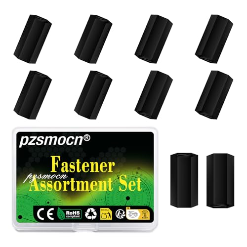 pzsmocn M3x10mm �u���b�N ���X - ���X �Z�p �X�^���h�I�t�A100�� �i�C���� �_�u���X���b�h �X�y�[�T�[�APA66 �≏�}�E���g�s���[ PCB ��H��� Raspberry Pi Arduino 3D �v�����^�[ �d�qDIY�v���W�F�N�g