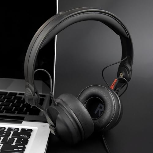 Image of SOULWIT Earpads Replacement for Sennheiser HD25 /HD25 Light(Lite) /HD25 Plus /HD25 Special Edition /HMD25 /HME25 /HMEC25 /HD250BT Headphones, Ear Pads Cushions with High-Density Foam - HD25 PL Black