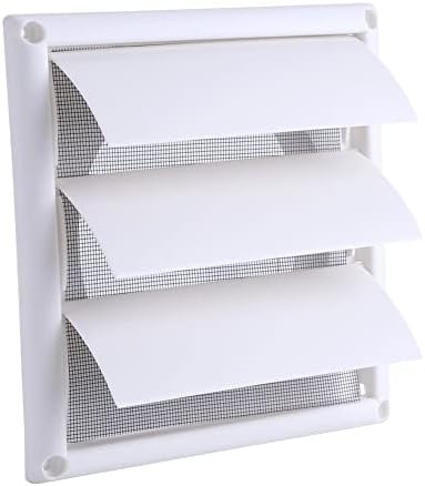 Window Fan Flaps Dryer Vent Cover Outside, Air Vent Covers Bathroom Exhaust Fan Cover 3 ...