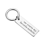 CJ&M Funny Boyfriend Gift, You're My Favorite Asshole, Asshole Keychain, Funny Keychain, Funny Man Gift, Valentines Day, Funny Gift for Husband