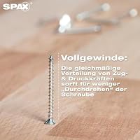 SPAX Universalschraube 4 x 40 mm, 360 Stück - Holzschrauben, Vollgewinde, Senkkopf, T-STAR plus T20, 4CUT Spitze, WIROX Beschichtung - 8000000277153 – Ansicht 3
