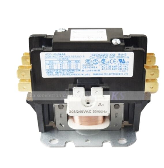 1-Piece Replacement XMCK-30D XMCK-25D 208-240V Single Phase AC Contactor with Overall Line