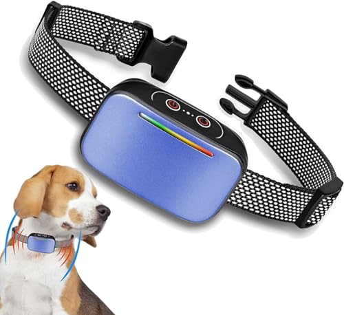 Prechkle Collier Chien P8008-Bleu