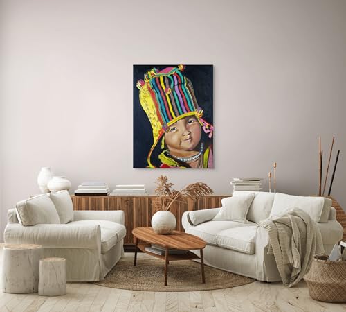 Tableau The Carnival boy 100x70cm grande déco murale moderne
