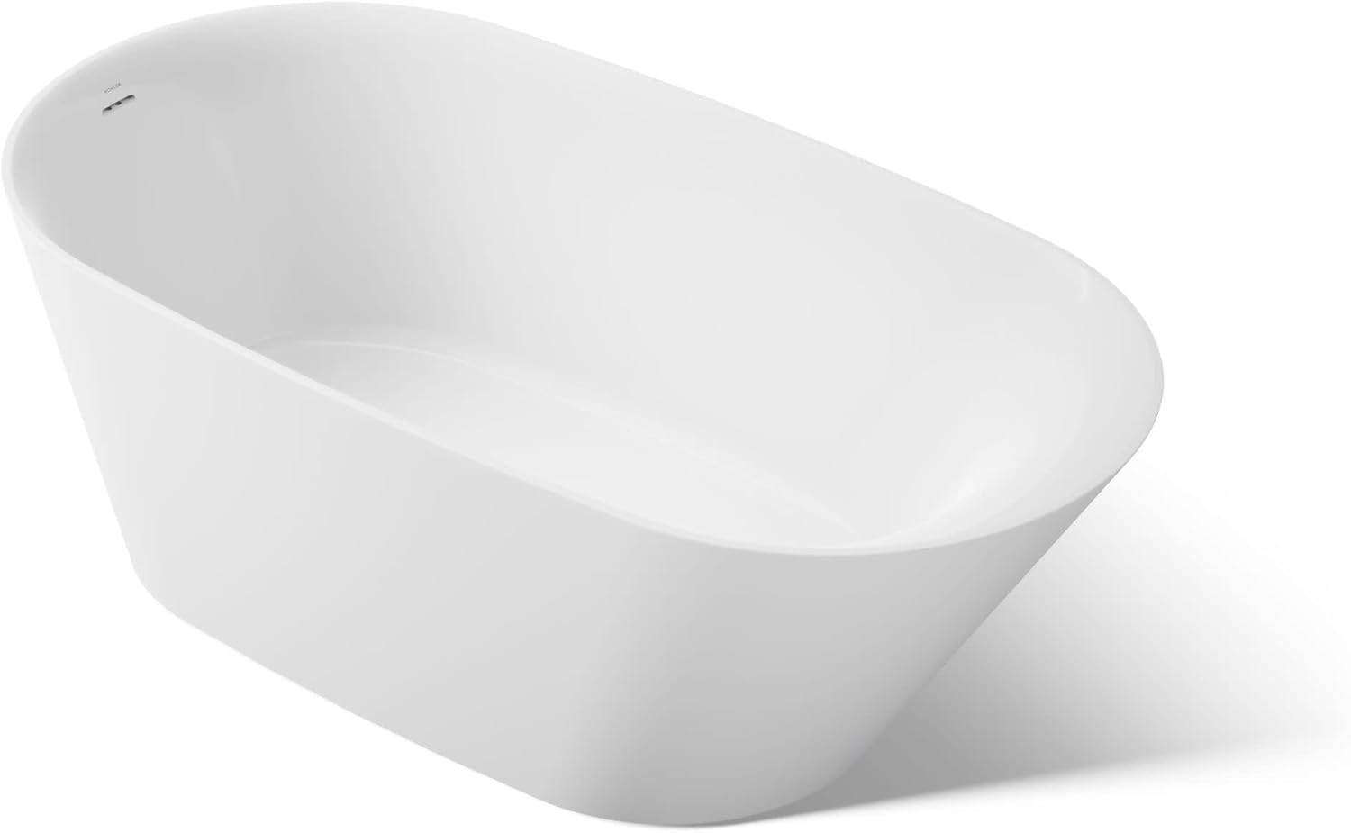 Kohler 21388-0 Brazn® 66" x 35" freestanding bath, White