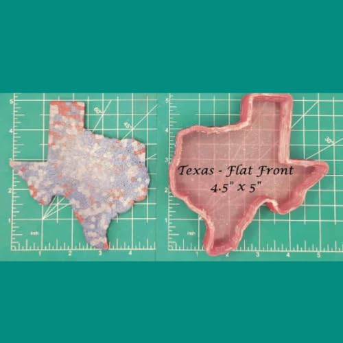 Texas - Flat Front - Silicone Freshie Mold -