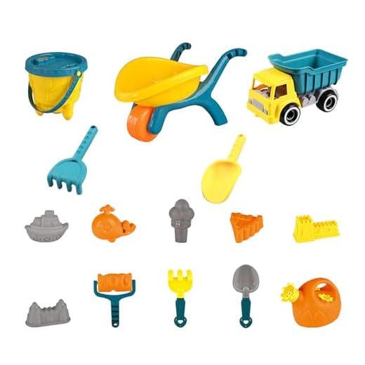 Conjunto de brinquedos de areia - 12 peças de brinquedos de areia engraçados para crianças - Balde de praia educacional, brinquedos cognitivos infantis para meninas, lembrancinhas, praia Hersil