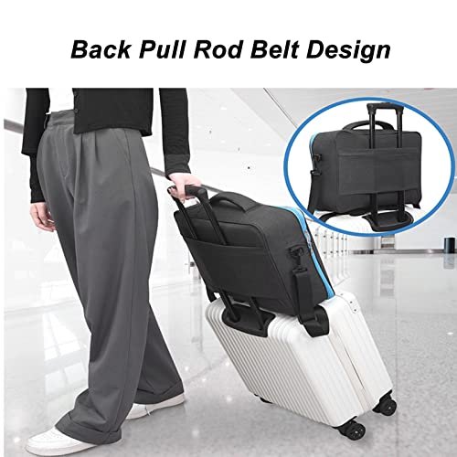 Funda para videoproyector Tyenaza con cremallera doble, resistente a impactos, portátil y para viaje, ideal para BenQ, Vivitek, Optoma, NEC y Acer miniatura 4