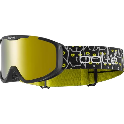 Masques de ski Bollé ROCKET PLUS noir mat pour enfant de plus de 6 ans taille S