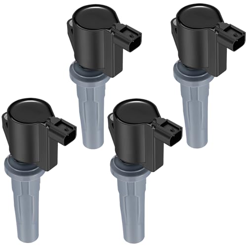 Image of 4 Ignition Coils Pack - Fix Misfires for Ford C-Max /Fusion /Escape /Transit Connect & Lincoln MKZ (2.0L /2.5L L4) - Repl. UF621 /9E5Z12029A