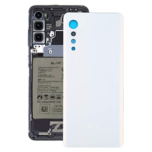 Couverture arrière de batterie pour LG Velvet 5G G900N G910EMW blanc