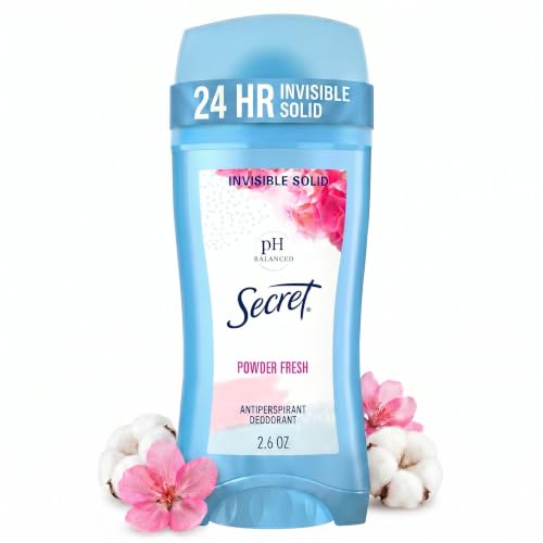 Secret Antiperspirant and Deodorant for Women, 24hr Sweat & Odor ...