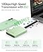 ORICO 10Gbps Magnetic M.2 NVMe SSD Enclosure with USB-C Dock Compatible for Phone 17/16/15 Pro/Max/Plus ProRes Recording TF/SD Card Slot PD 100W for 2230/2242/2260/2280 B+M M-Key Diskless AP80F Black