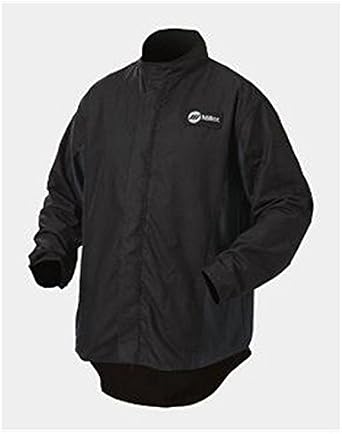 Welding Jacket, L, 30, Black/Navy