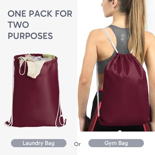 Image of OlarHike Packing Cubes for Travel,10 Set,Burgundy
