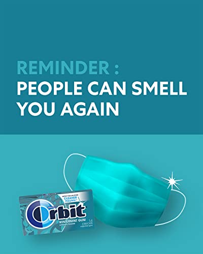 Image of Orbit Peppermint Gum 14 Pieces, 33 g