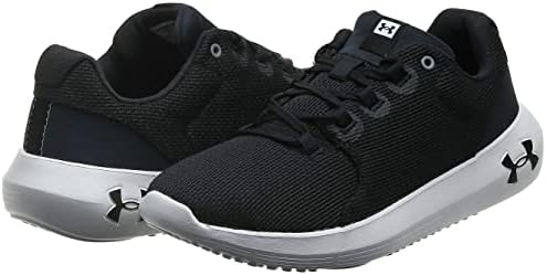 Under Armour Women's Ripple 2.0 Sneaker, Black (001)/White, 5.5 | Image 6