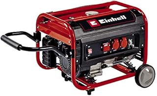 Einhell Stromerzeuger (Benzin) TC-PG 35/E5 (max. 3.100 W, emissionsarmer 4-Takt-Motor, 2x 230 V-Steckdosen, 15 l-Tank, AVR-Funktion, Überlastschalter, Ölmangelsicherung)