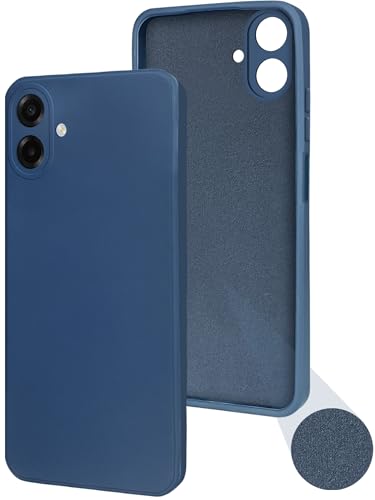 Image of Jkobi Back Case Cover for Samsung Galaxy A07 5G | F70e 5G (Inside Fiber Cloth with Matte Finish Silicone |Blue)
