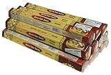 🪔🌿🤎 PRODUCTO: 240 varillas de incienso tradicionales (12 paquetes de 20 varillas). El aroma de este incienso tiene un efecto agradable en los alrededores dando a tu hogar una sensación más agradable y relajante. Hecho a mano y empaquetado en India. El verdadero incienso de la India. Paquete de excelente valor de varillas de insence indio de calidad.