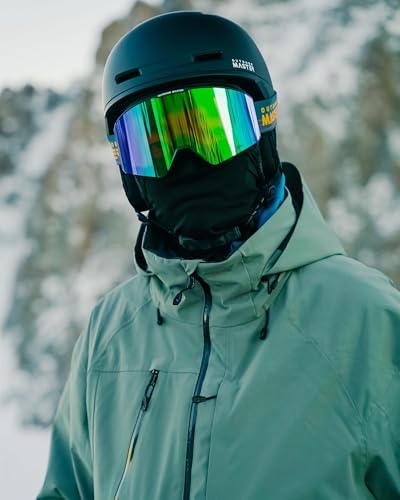 OutdoorMaster Falcon Ski Goggles Lens by ZEISS, OTG Snowboard Goggles Anti-fog, Magnetic Interchangeable Lens, Snow Goggles for Men & Women, ForestGreen Vlt 18% - Thumbnail 6