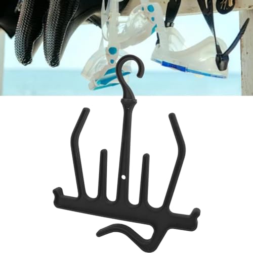 Jkjhbhged 2PCS Scuba Diving Drying Hanger Organizer for Fins Gloves Boot Hoods Easy Install Easy to Use