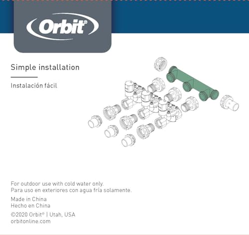 Orbit 57183 3-Port Irrigation Valve Manifold System - image 3