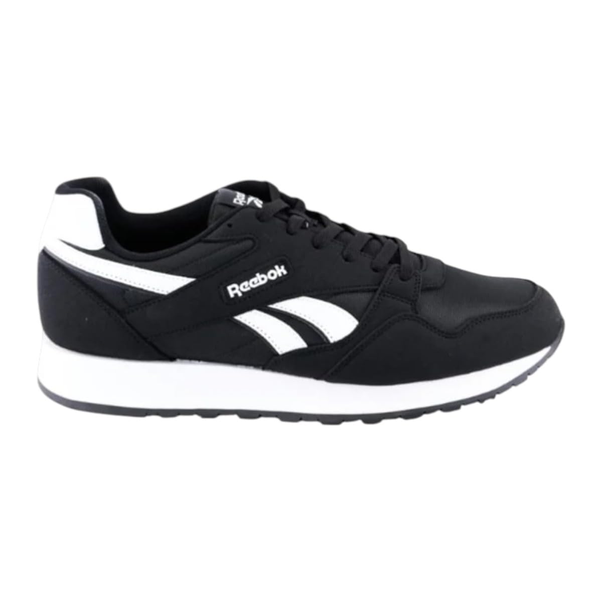 Reebok Black Polyester Unisex Sneaker - EU41/US8