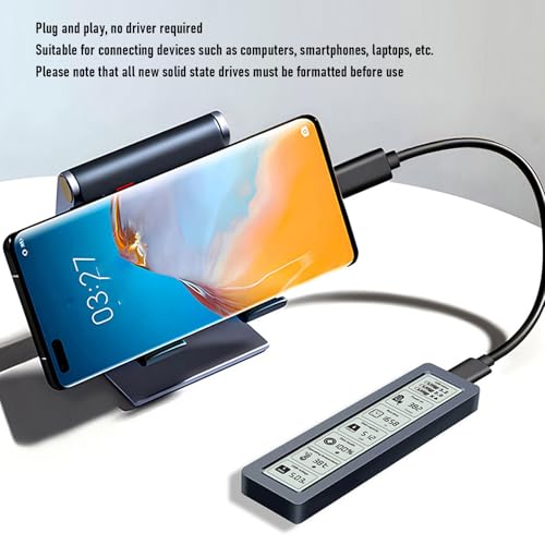 Caja externa para SSD M.2 NVMe con USB 3.2 Gen 2 miniatura 3