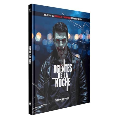 Shadowlands Ediciones | Agentes de la Noche. Libro básico | Juego de rol | A Partir de 18 Años | A Partir de 2 Jugadores | 1-2 Horas por Partida | Español