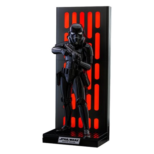 Hot Toys Star Wars Classic Shadow Trooper with Death Star Environment 1/6 Scale 12