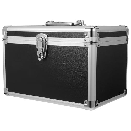 Mallette en alliage d'aluminium COLLBATH de grosse taille avec coins arrondis