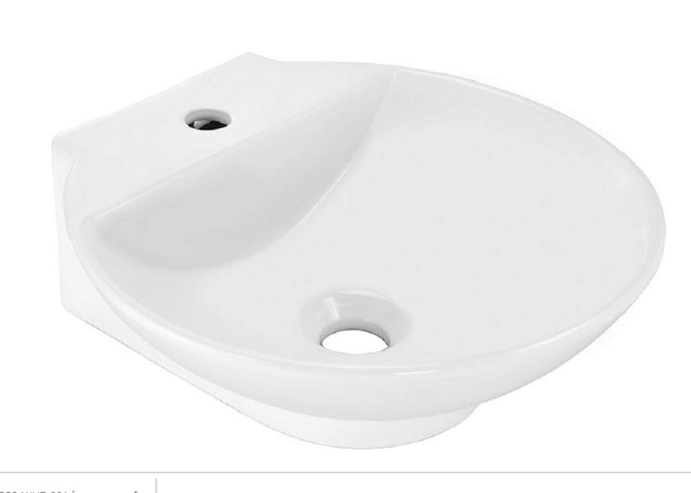 essco jaquar sanitaryware Table Top Basin (385x380x135 mm, White) Amazon.in Home Improvement