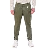 manuel ritz cappotto con cappuccio  Manuel Ritz Pantaloni 3032P1658T213003 Verde 54