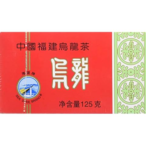 Sea Dyke China Fujian Oolong Tea, 125 g, Red Cover