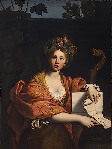 Toile impression Angelica Kauffmann poster déco salon 60x90