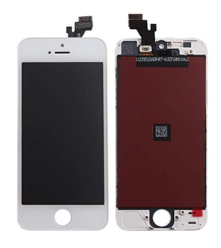 Image of Compatible for Apple iPhone 5 (White) LCD Display+Touch Screen Combo Folder