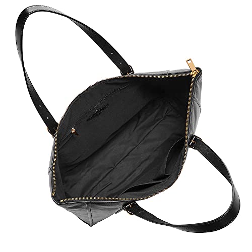 Sac bandoulière Fossil Carlie en cuir de créateur brun 34 cm élégance durable