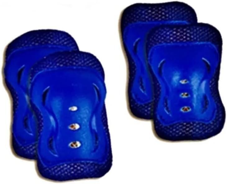 Imagem frontal das joelheiras com fundo simples e neutro.