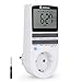 Produktbild Digitale Elektronische Zeitschaltuhr Steckdose, 10 Modus Programmierbare Timer Steckdose mit LCD Display und 2 Reset-Tool, einbruchsicheren Zufallsfunktion (1 Pack)