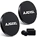 AJOXEL Support Téléphone Voiture Magnétique, Lot de 2 Aimant Telephone Voiture Puissant avec 4 Plaque Métallique pour Tableau de Bord/Mur Compatible avec IPhone Samsung Huawei etc