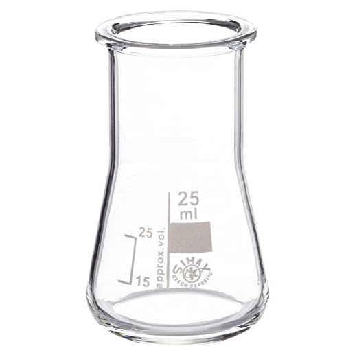 neoLab E-1083 Erlenmeyer-kolv hals, 25 ml simax (10-pack)